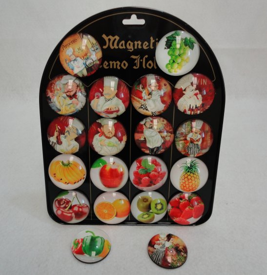 ''2'''' Round Dome MAGNETS [Fruits & Kitchen]''